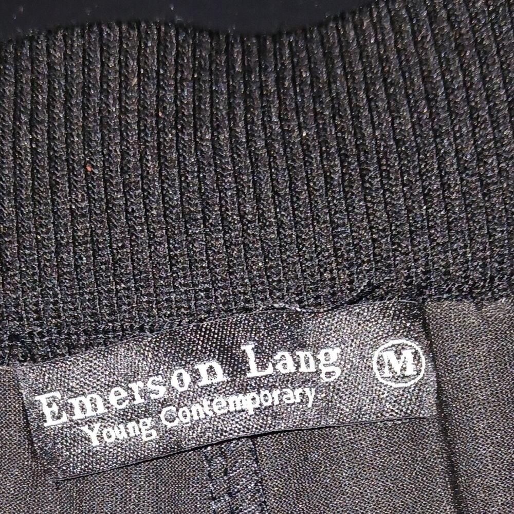 New Big Girls Emerson Lang Black And White Pleated Skirt Size M - Picture 3 of 3